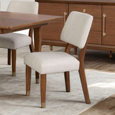 Hepburne Side Chair (2/Ctn) Model Fm34000Wn-Sc-2Pk By Furniture Of America